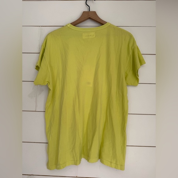 The GREAT. 2 Top The Little Tee in Lime Zest 100% cotton NWT - Picture 10 of 10